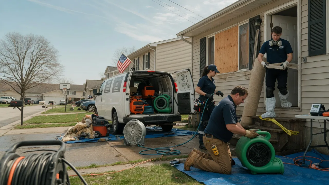 Water Damage Restoration in Caseyville, IL near me